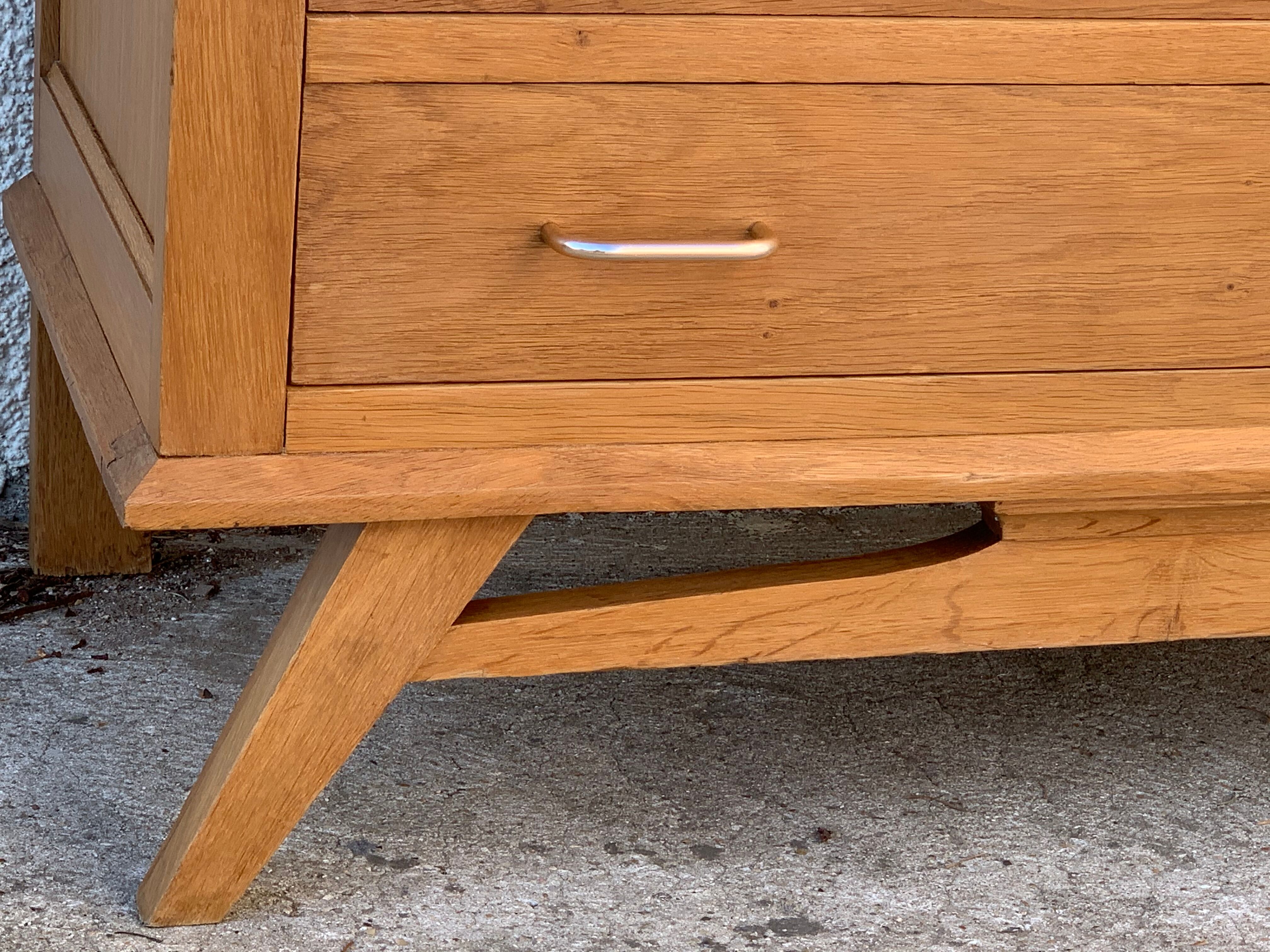 Commodity feet compass solid raw wood 1950