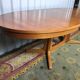 Table ovale à manger Baumann avec 2 allonges