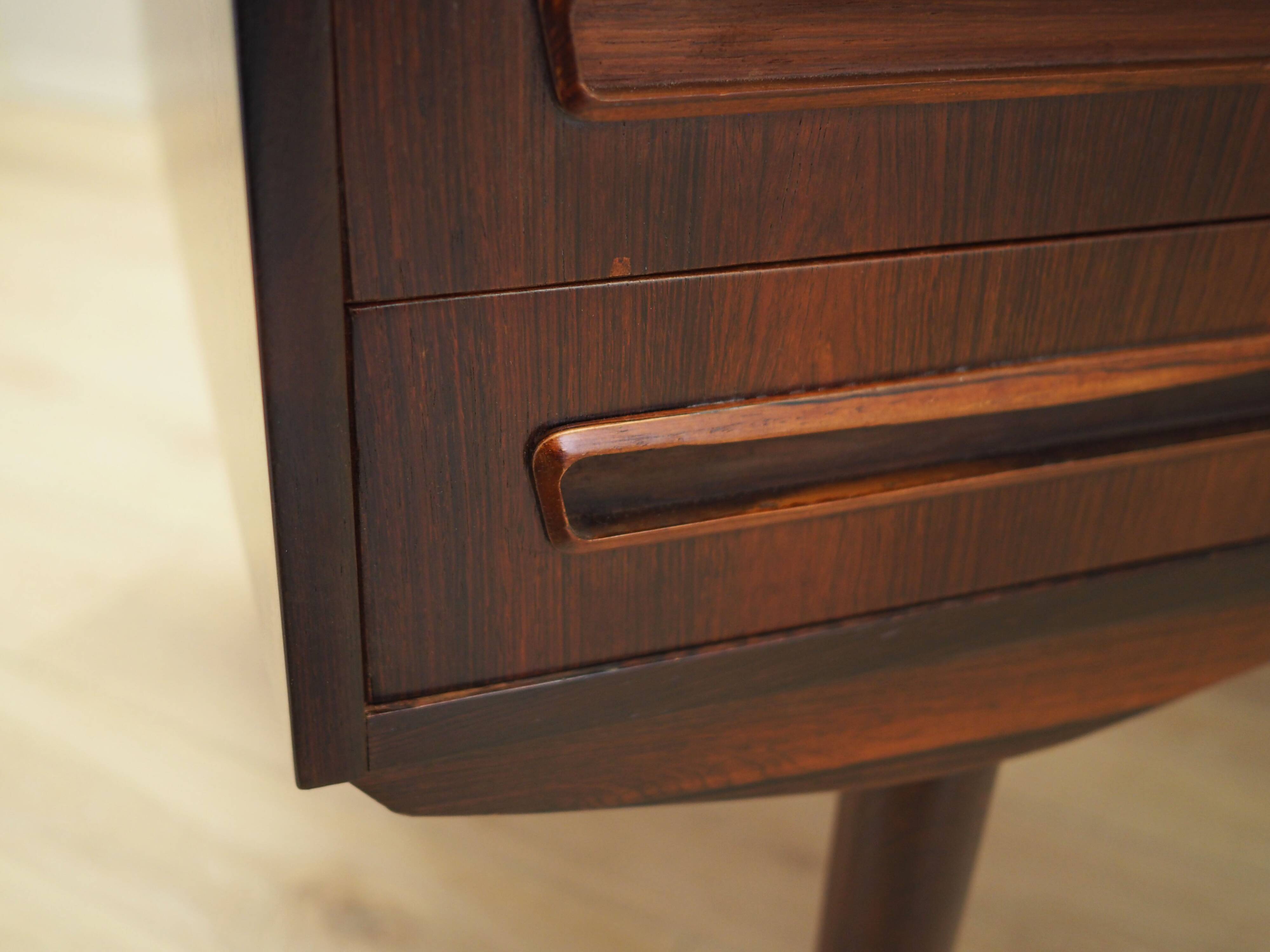 Rosewood desk, Danish design, 1960s, designer: J. Svenstrup