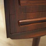 Rosewood desk, Danish design, 1960s, designer: J. Svenstrup