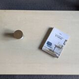 Vintage coffee table in travertine