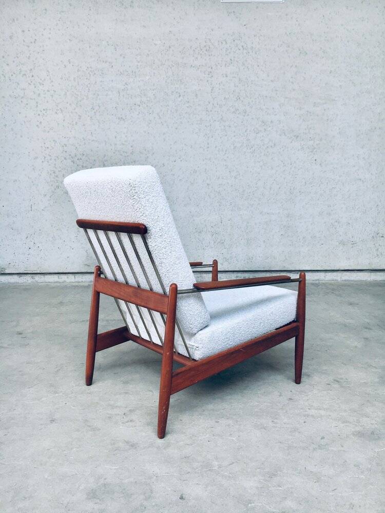 Mid-Century Modern Scandinavian Armchair, Denmark, 1960s