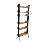Bibliothèque modulable autoportante scandinave , années 60