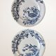 Pair of plates J.S. and Co. Terre de Fer "Hunt"