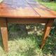 Old farmhouse table in cherry wood 204 x 81 cm