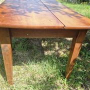 Table de ferme ancienne en merisier 204 x 81 cm