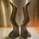 Solid aluminium set Anna Efverlund – 2 candle holders and 1 vase