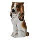 Vintage ceramic dog umbrella stand