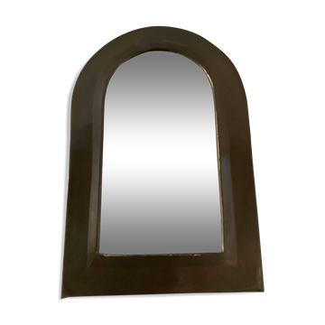 Miroir vintage en cuivre