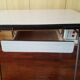 Old vintage 1965 white formica kitchen table