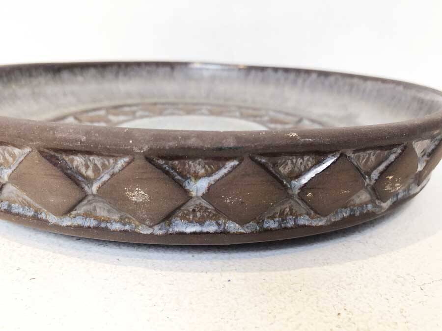 Scandinavian ceramic decorative plate – 1970s