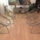Suite de 6 fauteuils "Egg chair" de Gastone Rinaldi 1970