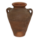 Old little terracotta jar