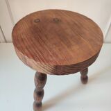 Wood tripod stool