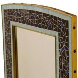 Jaren '50 -  mozaïek wandspiegel 'kulmbach'