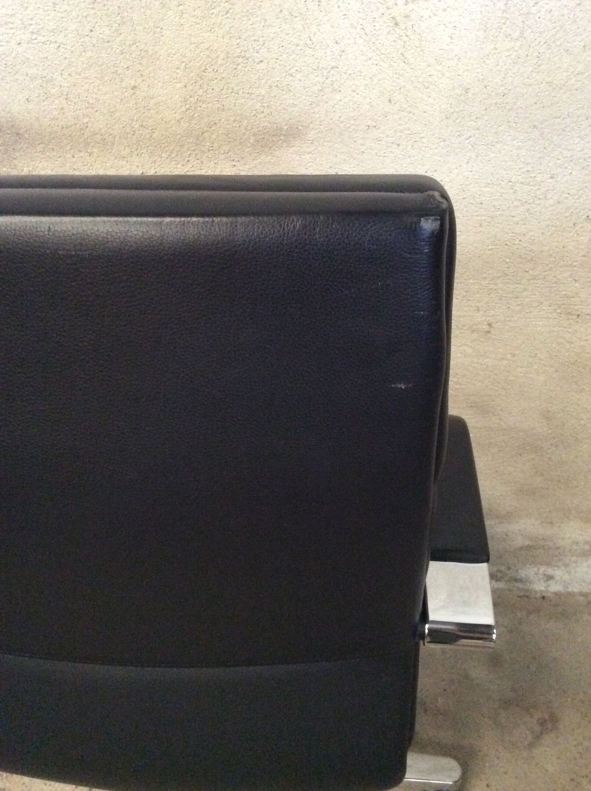 1980 leather desk chair design