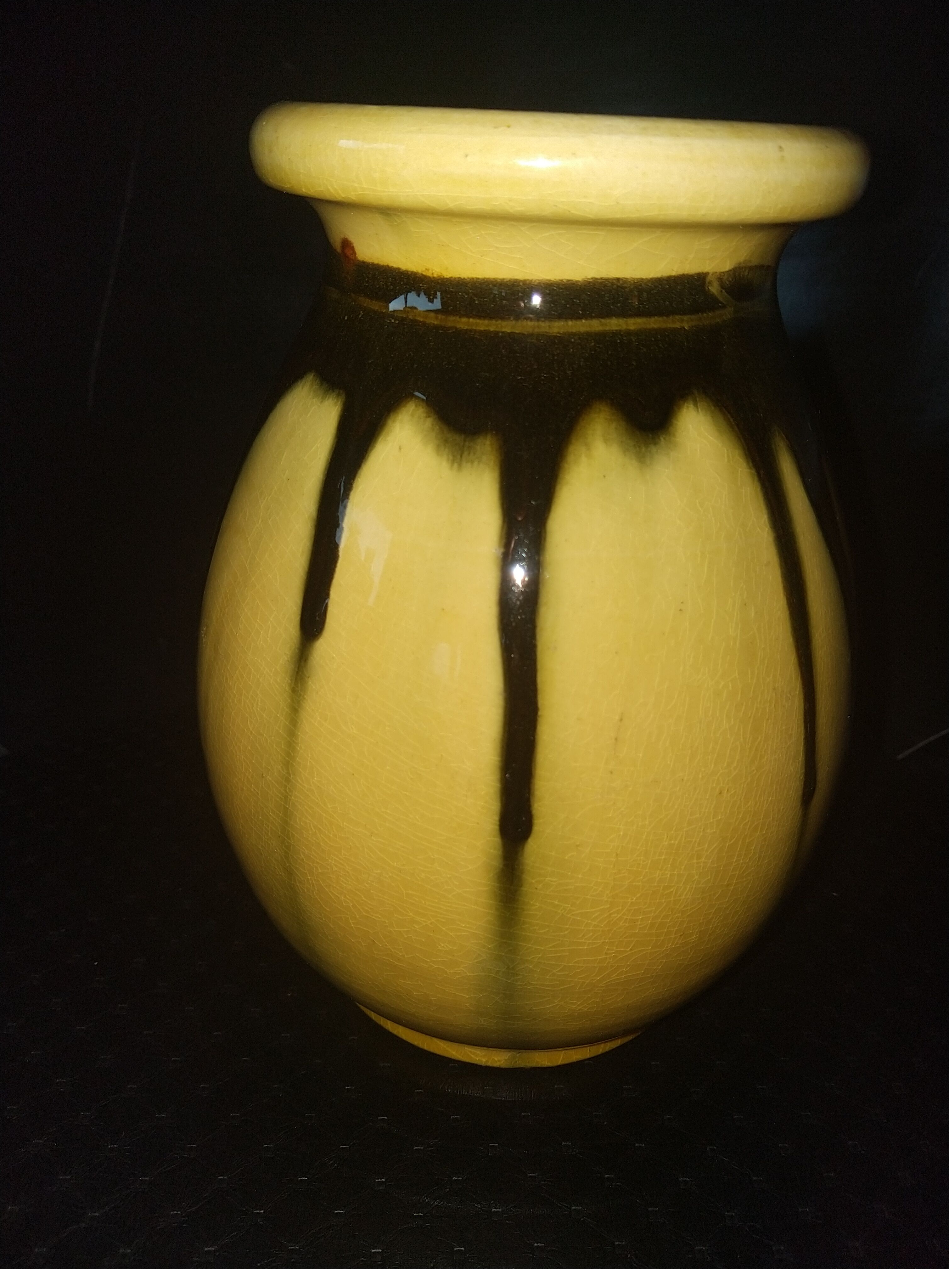 Ceramic vase from Vallauris, circa 1950