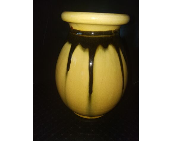 aegitna vallauris ceramic vase circa 1950 selency