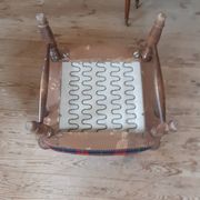 Fauteuil en tartan