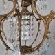 Authentic Peris Andreu chandelier, Valencia, Spain, 1950s, fully