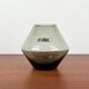 Mid-century German minimalist glass vase Rauchtopas, 1960s