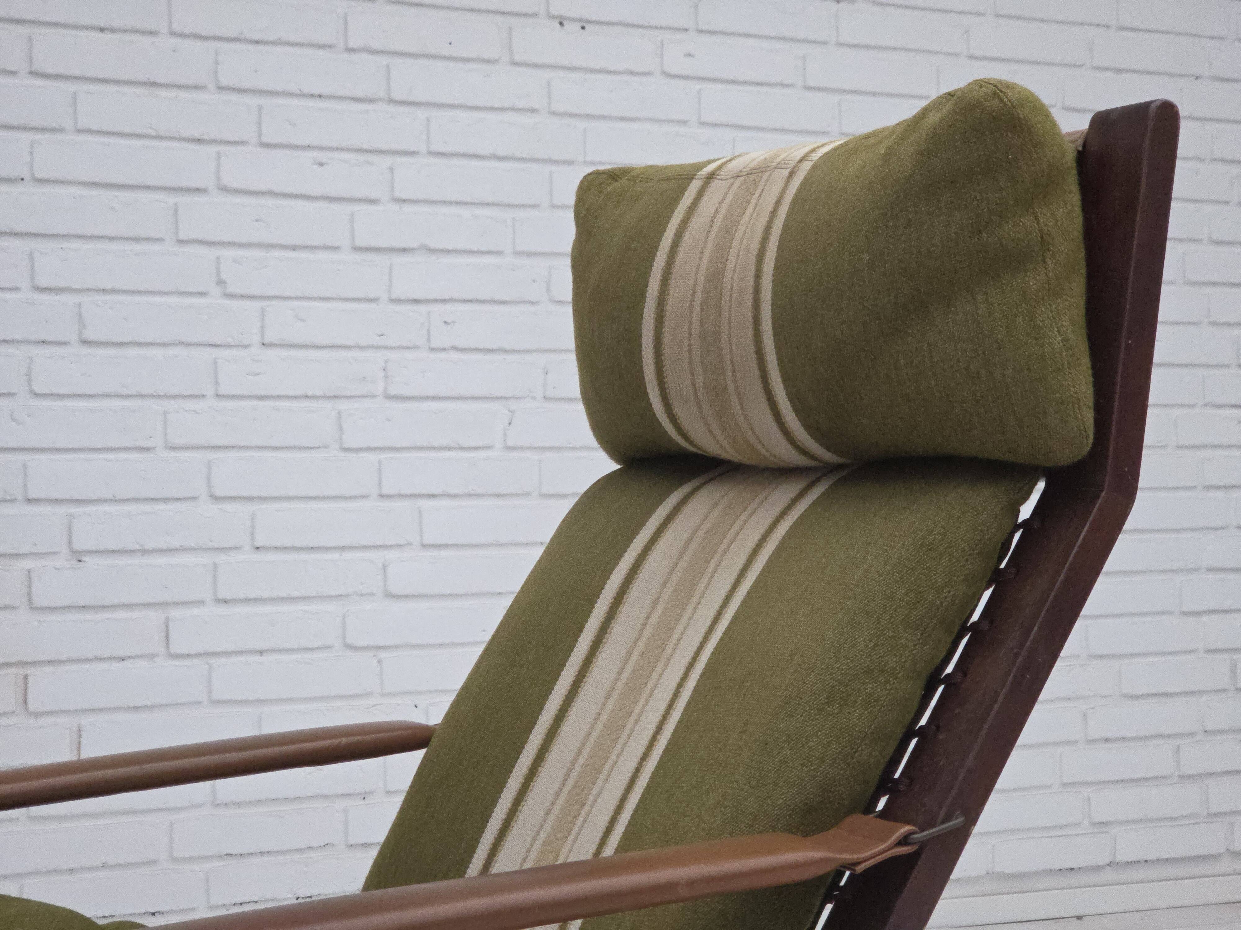 1970s, Norwegian design by Peter Opsvik for Westnofa, highback armchair.