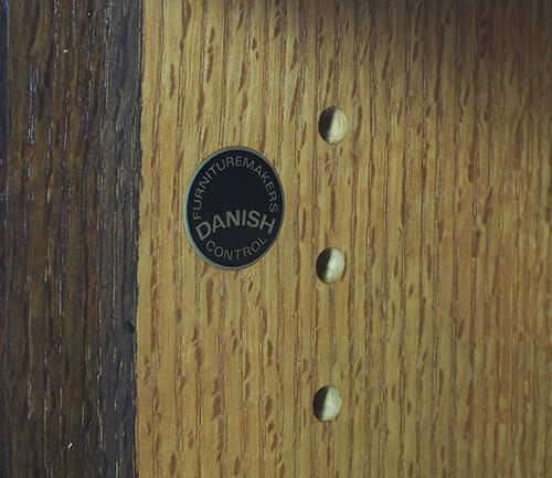 Danish rosewood sideboard with sliding doors HG furniture, 1960's