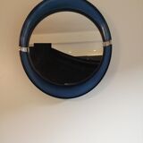 Vintage mirror typical 70s oval