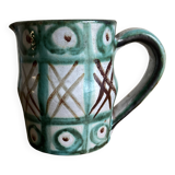 Robert Picault pitcher in all letters Vallauris 1960