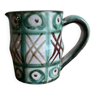 Robert Picault pitcher in all letters Vallauris 1960