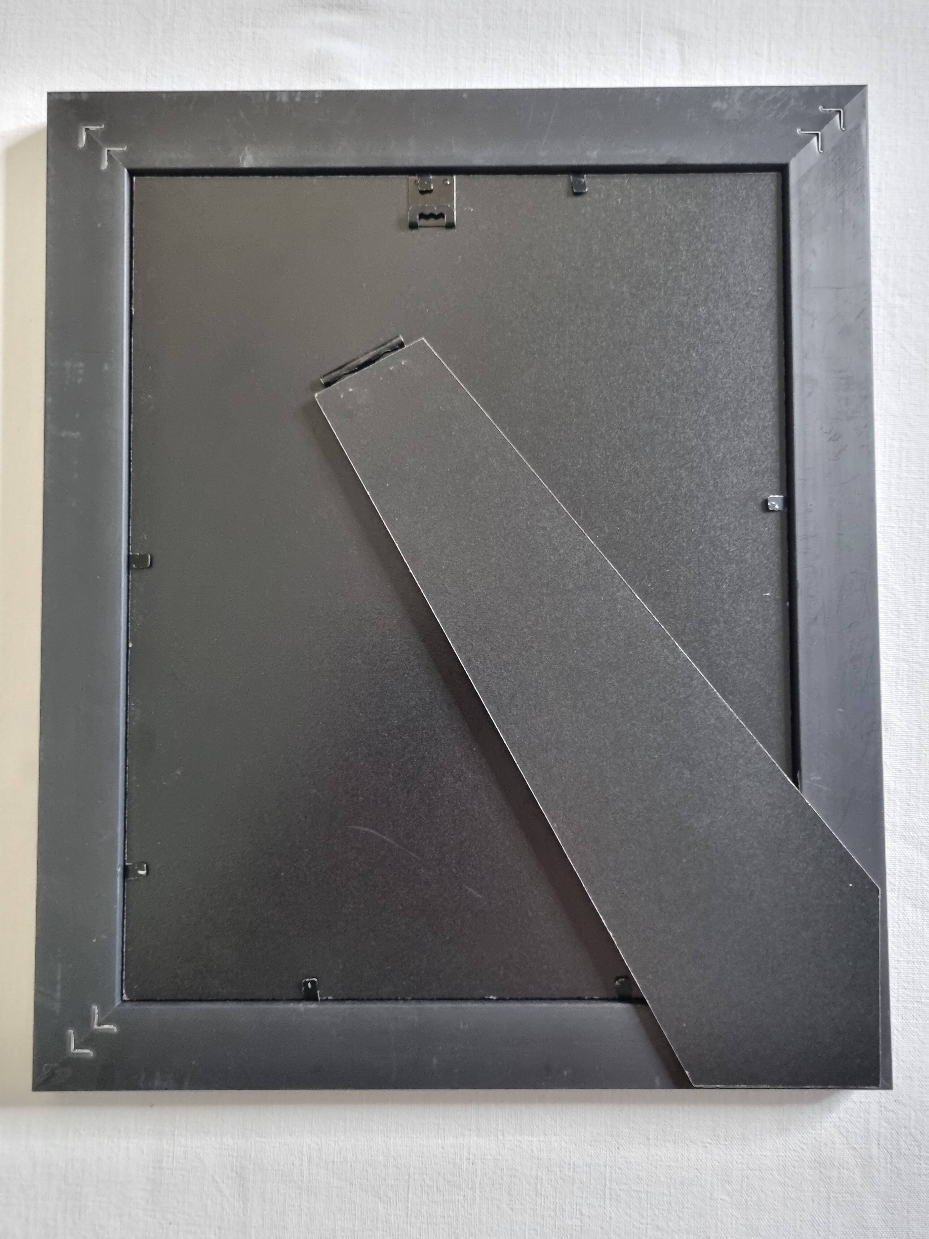 Framed black and white press photograph after Karl Lagerfeld, 30 x 26 cm