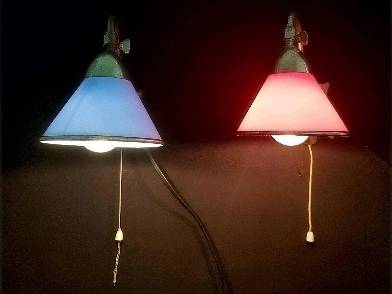 Italian wall lights from the 50s