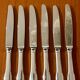 6 Christofle Cluny knives 19.5 cm for dessert, cheese, dessert, good condition