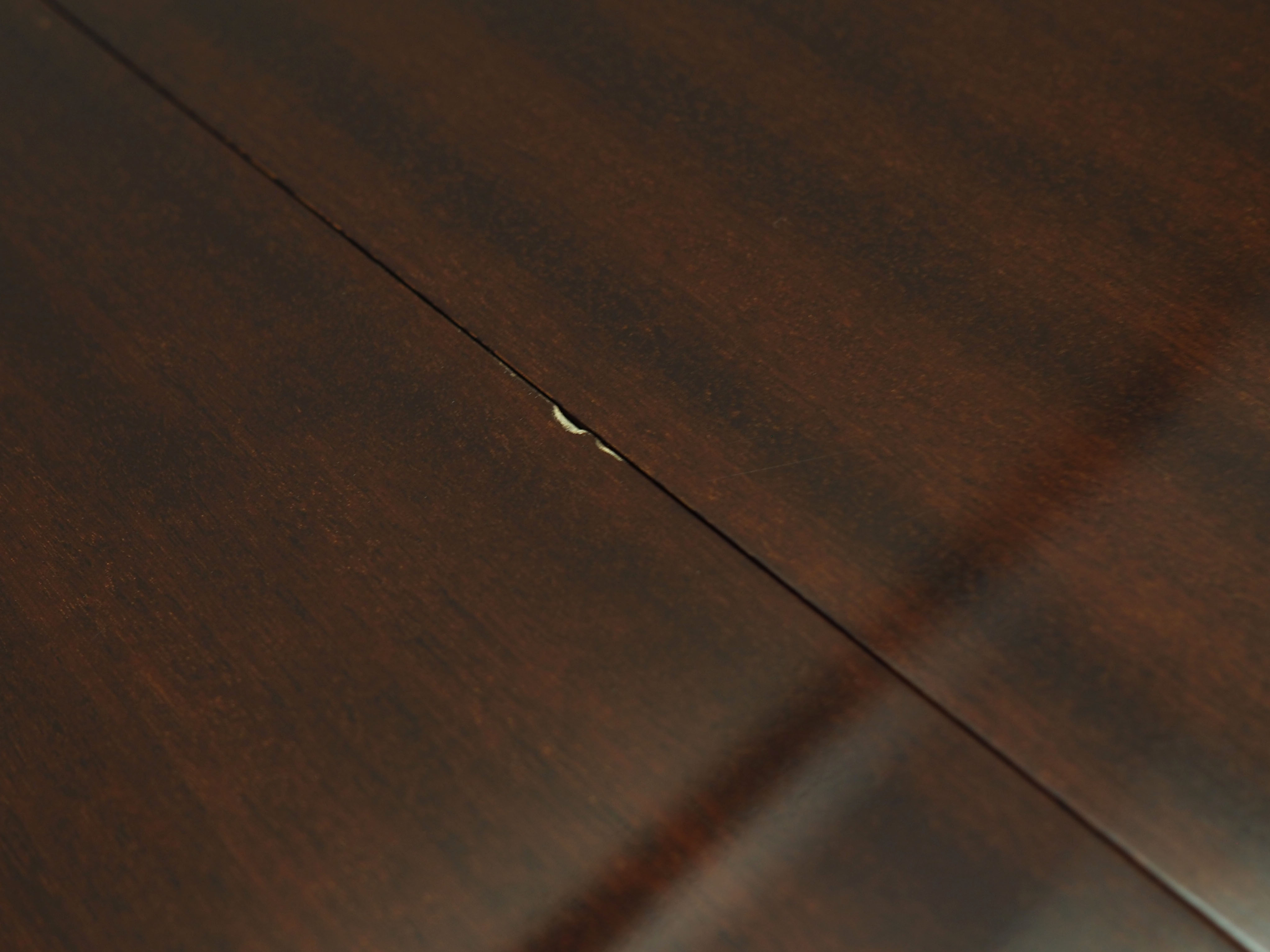 Round mahogany table, Danish design, 1970s, production: Denmark