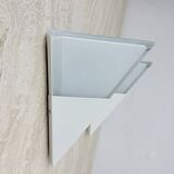 Set of 2 Limburg Glashütte glass wall lamps sconce , 1970s