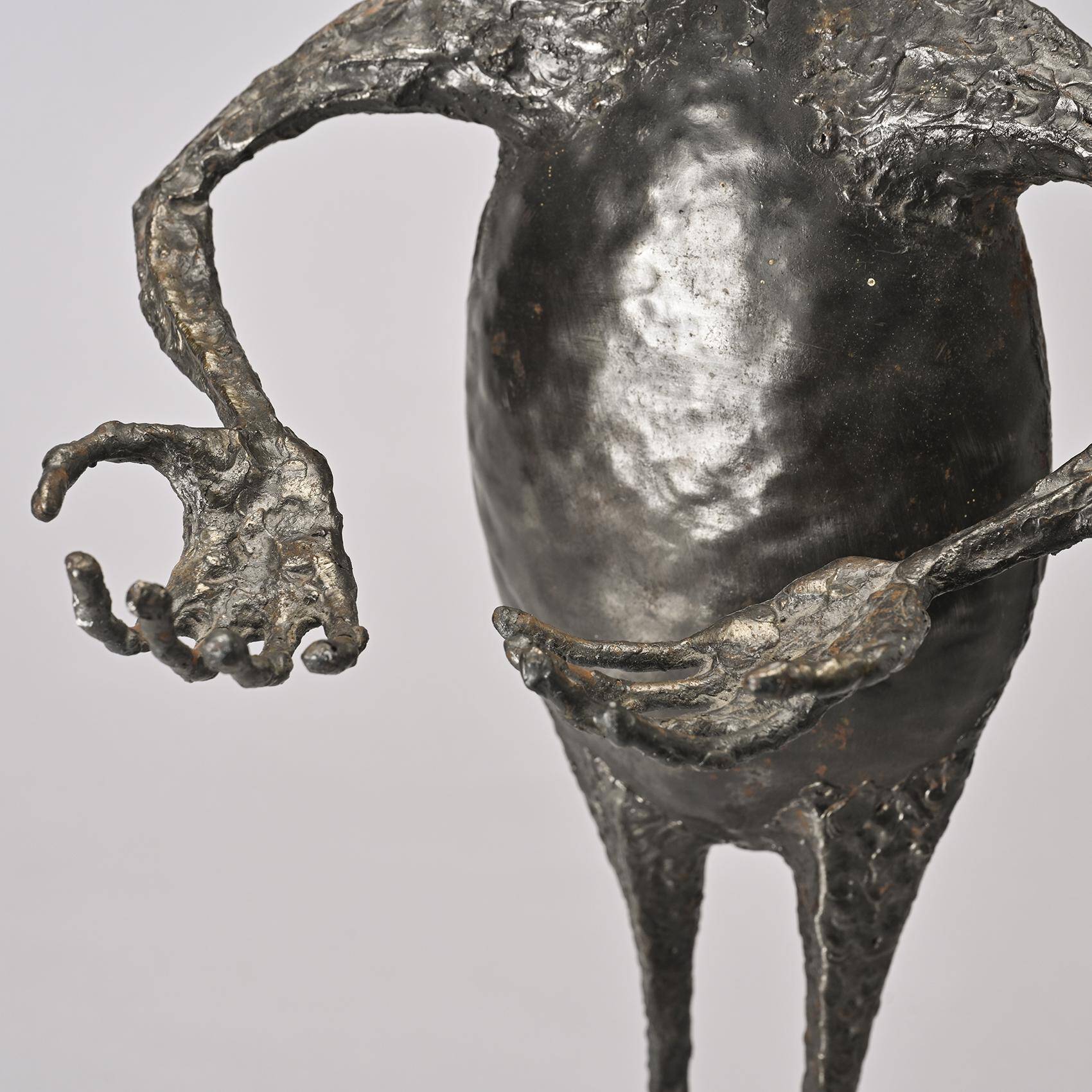 Anthropomorphic sculpture by Michel Anasse, France circa 1965