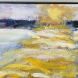 Vintage Expressionists Oil on Canvas with Apples, Signed by Bengt Anders