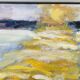 Vintage Expressionists Oil on Canvas with Apples, Signed by Bengt Anders