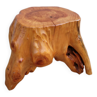 Table basse tronc d'arbre