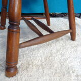 Pair of Scandinavian fan armchairs