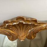 Miroir ancien antique doré