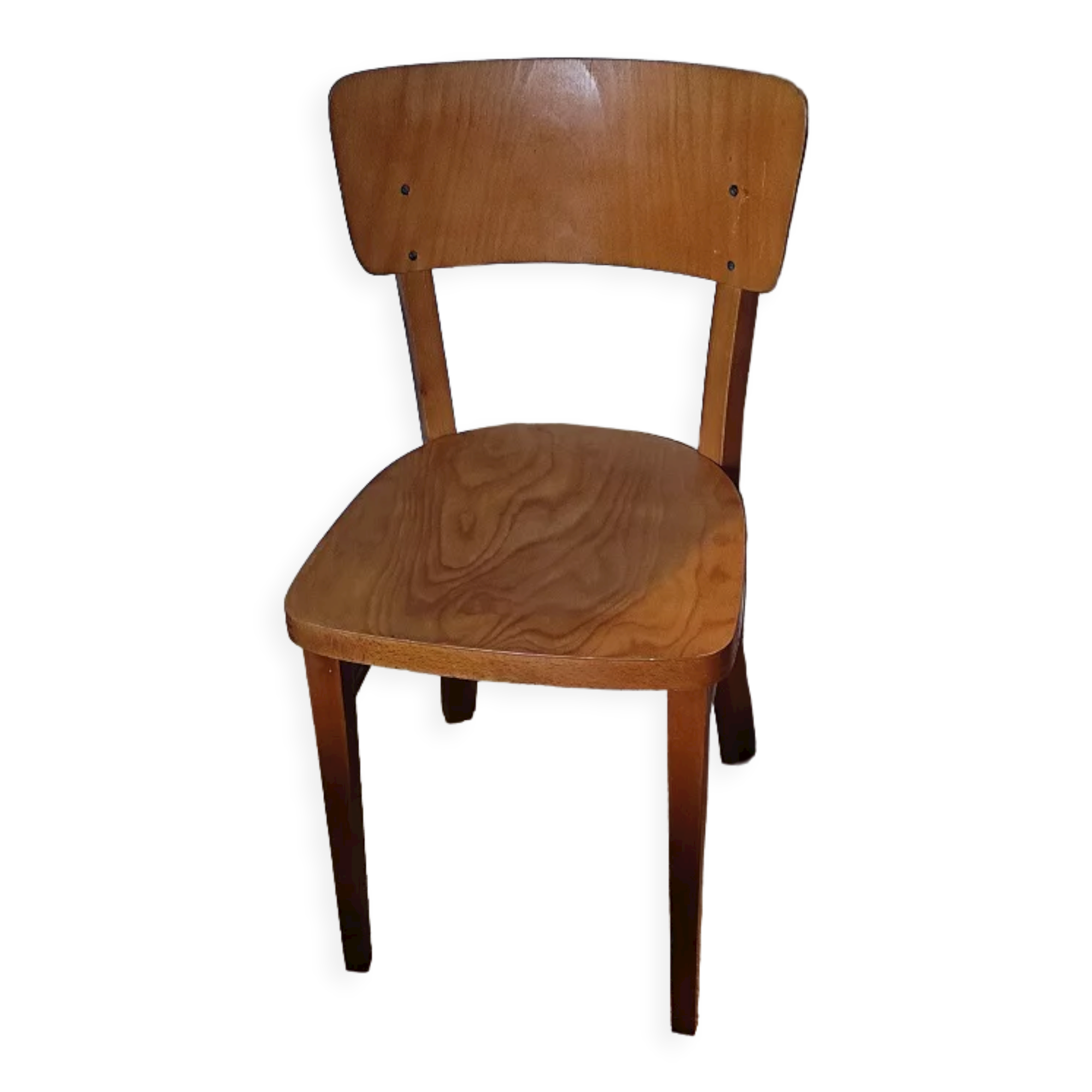 Bistro chair Thonet patinated varnished wood