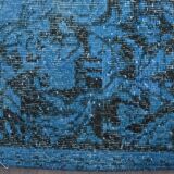 Blue Vintage Anatolian Floral Rug sku 2350