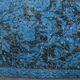 Blue Vintage Anatolian Floral Rug sku 2350