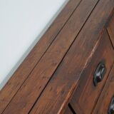 Antique French Pine Apothecary Cabinet, Early 20th Century