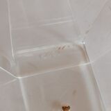 Acrylic magazine rack by David Lange