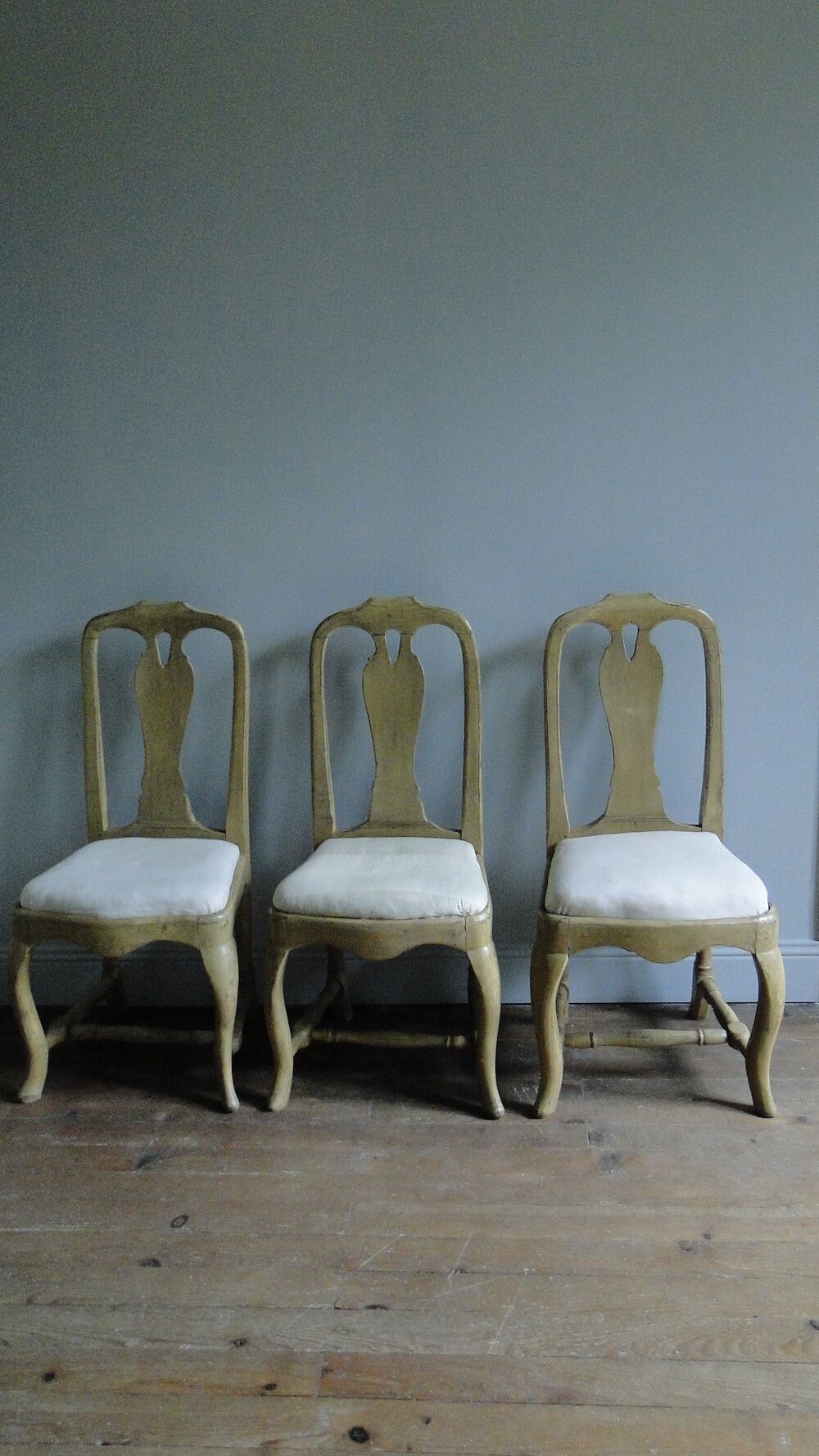 3 baroque Swedish chairs