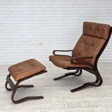 1970s, Norwegian design by Else & Nordahl Solheim, set of 2 chairs.
