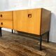 Meuble tv petite enfilade vintage scandinave 1950 1960