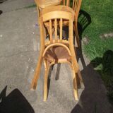 3 Bauman bistro chairs